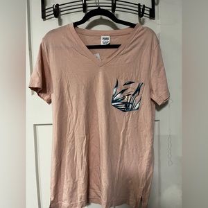 LAST CHANCE Gently Used PINK campus tee